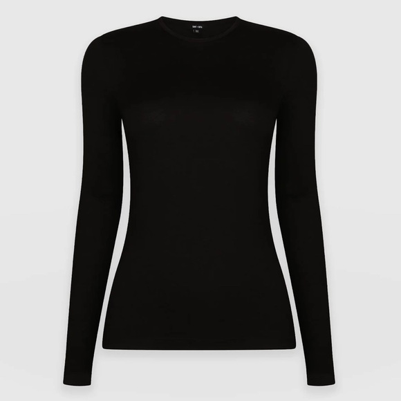 Saint + Sofia Austen Crew Neck Long Sleeve Tee - Picture 7 of 7